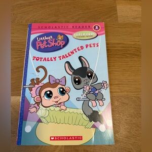 Littlest Pet Shop Totally Talented Pets Book VINTAGE